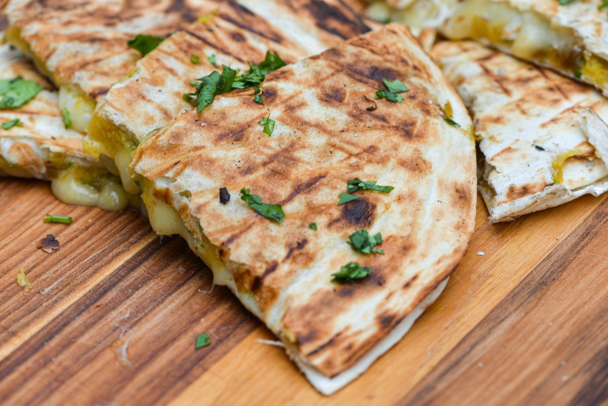 'Tis the season: grilled pumpkin quesadillas: bit.ly/49fZTbB