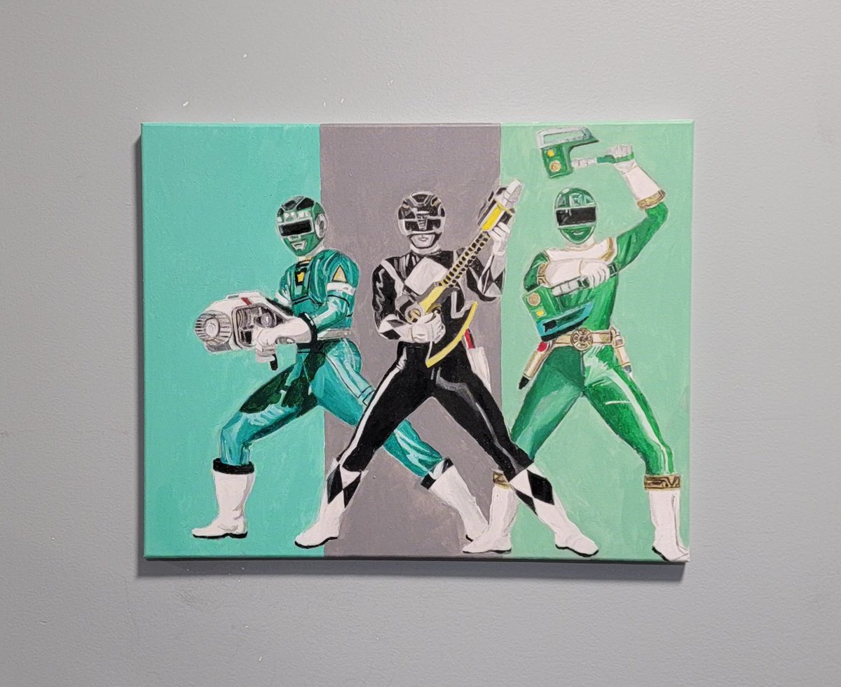 JasonPez's tweet photo. The Legacy of Adam
#PowerRangers #MightyMorphin #itsmorphintime #powerrangerzeo #strongerthanbefore #greenranger
#turboapowerrangersmovie #powerrangersturbo #shiftintoturbo #desertthunderturbopower #painting #acrylic #myownart #notdigitalart #notAI https://t.co/N1SmwV3c5m