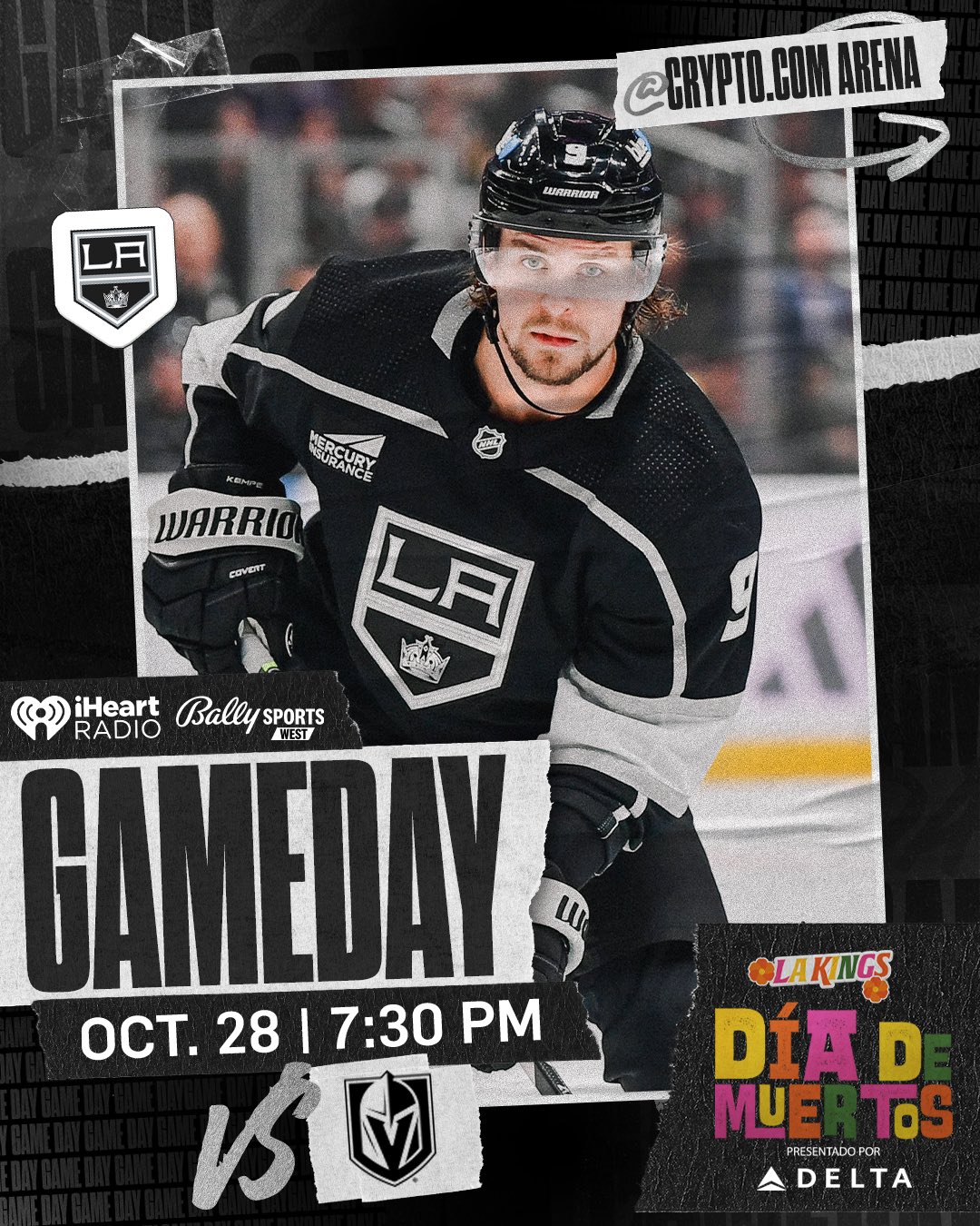 GDT: - 2023-24 season Game 3 LA Kings vs Winnipeg Jets @5:00pm 10/17/23