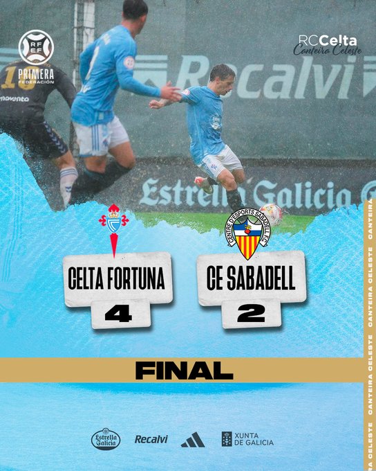   2023-2024 | 10º Jornada |  Celta B  4 -  2C.E. Sabadell F.C. - Página 3 F9icbYbWcAAJpi9?format=jpg&name=small