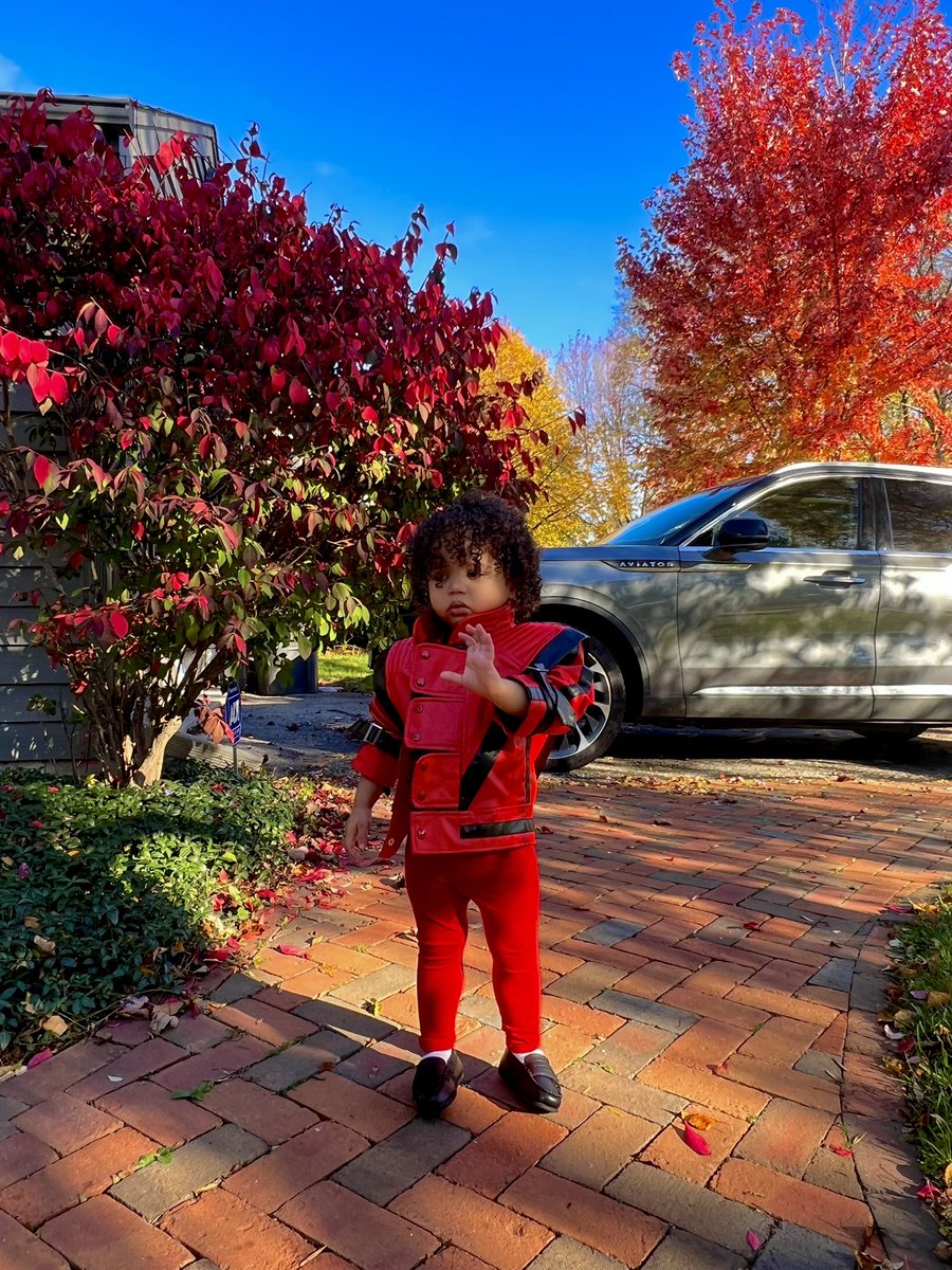 That “Thriller” action.