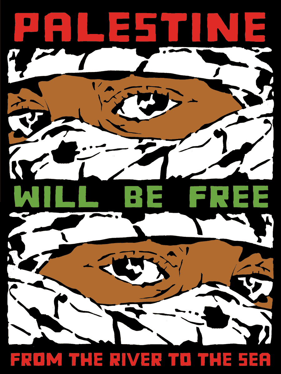 Free image downloads in solidarity with Palestine - print them and take them to rallies, put them up in your windows, share widely! justseeds.org/graphic/palest…