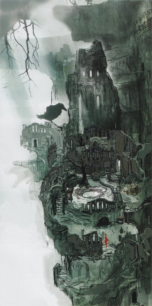 Dark Souls - Firelink Shrine Concept Art