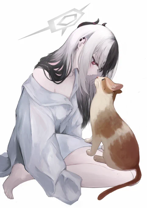 「にゃあ」
