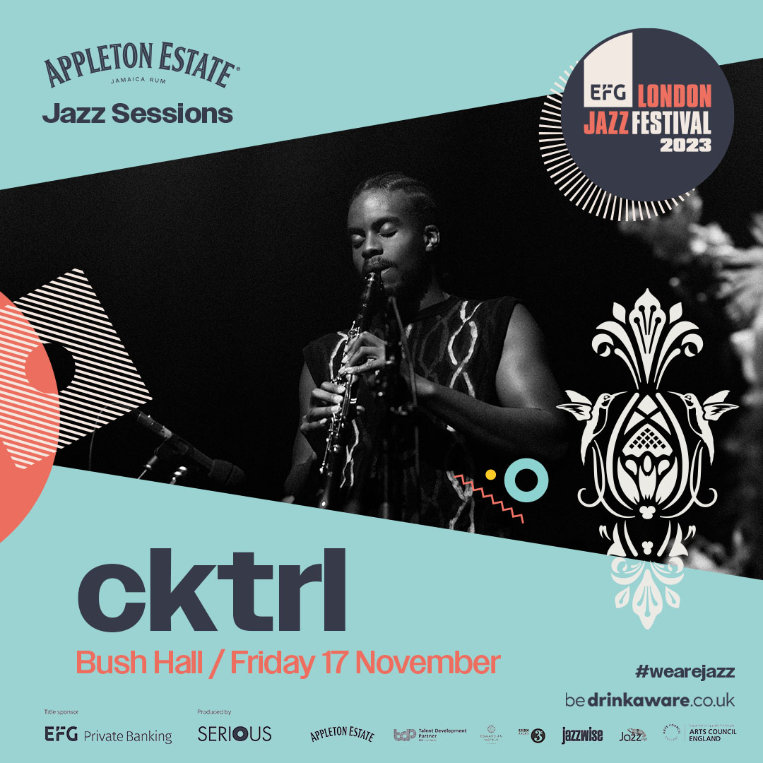 Big up @cktrl great to be working with him again and supporting his upcoming gig @LondonJazzFest Appleton Estate Jazz Sessions. Join us for an incredible evening of Appleton Estate rum cocktails and beautiful sonics. 📅 17.11.23 📍 @Bushhallmusic 🎟️ bit.ly/AEJazzSessions