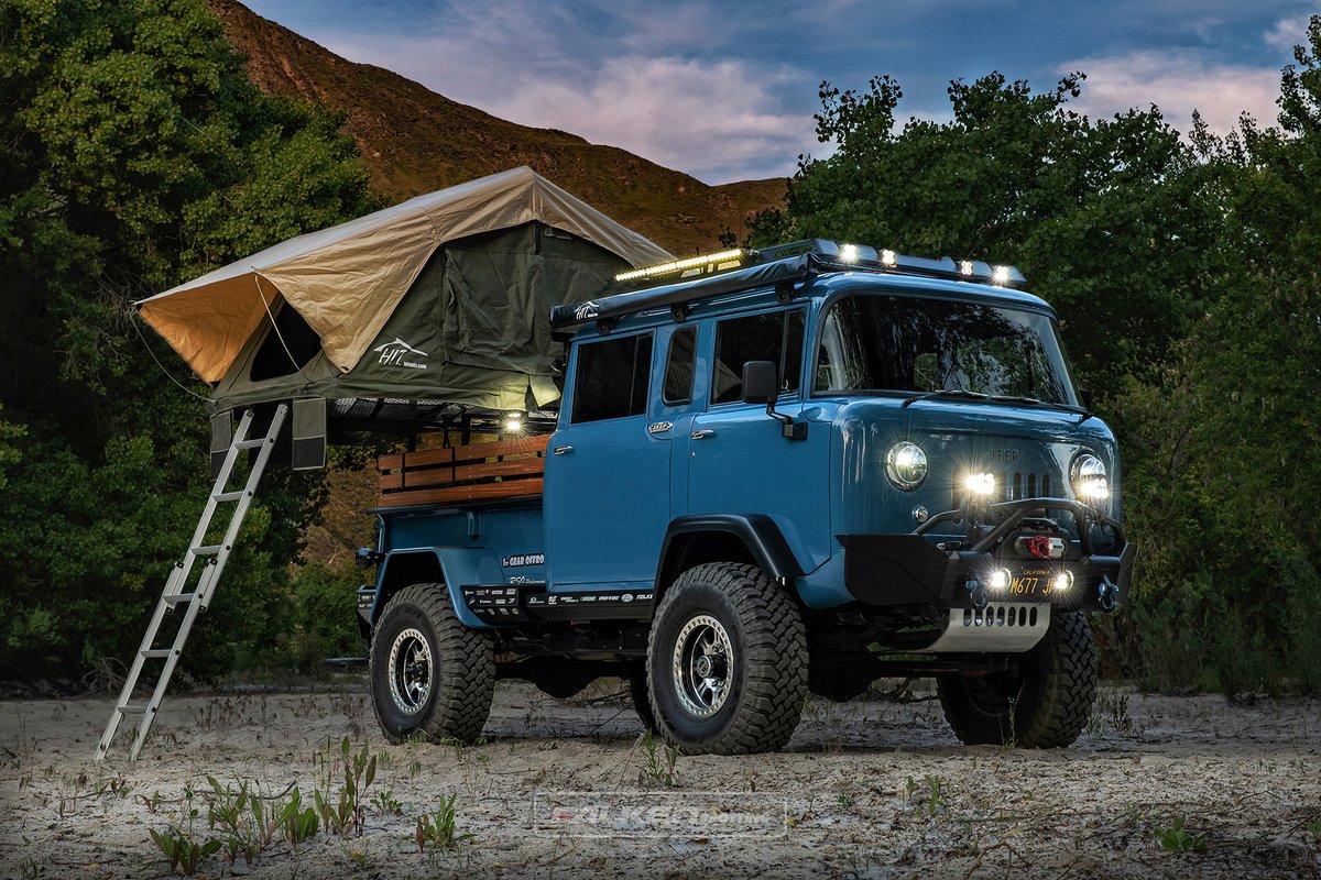 FalkenTire's tweet photo. Where I lay my head is home... #jeep #jeepfc #m677 #forwardcontrol #wildpeakmt #falken #falkentire #falkentires #falkenoffroad #falkenspotting https://t.co/w7MtTCKFJU