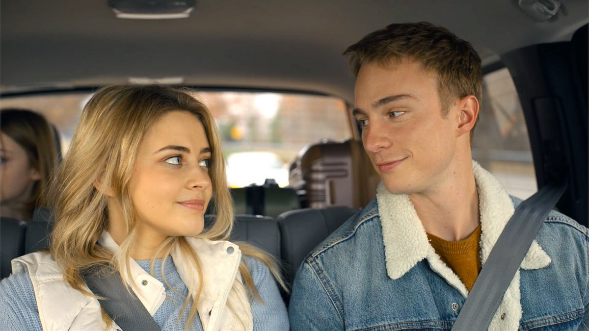 PrimeVideoCA's tweet photo. Josephine Langford and Drew Starkey in #TheOtherZoey are just so 🥰✨❤️ https://t.co/z3cT9dr913