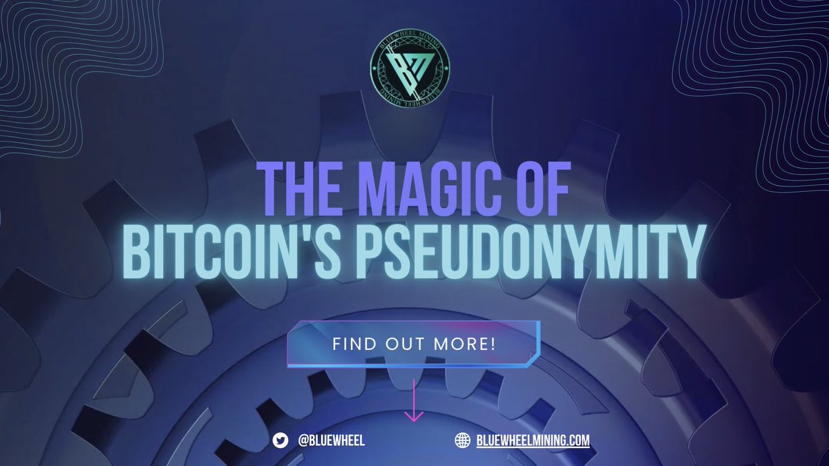 BluewheelM's tweet image. 🧙‍♂️ Demystifying Bitcoin&apos;s Pseudonymity Ever wondered how #Bitcoin transactions can be both transparent and private? Let&apos;s unravel the magic of #pseudonymity and explore why it&apos;s crucial in the digital age. 🕵️‍♂️🔒