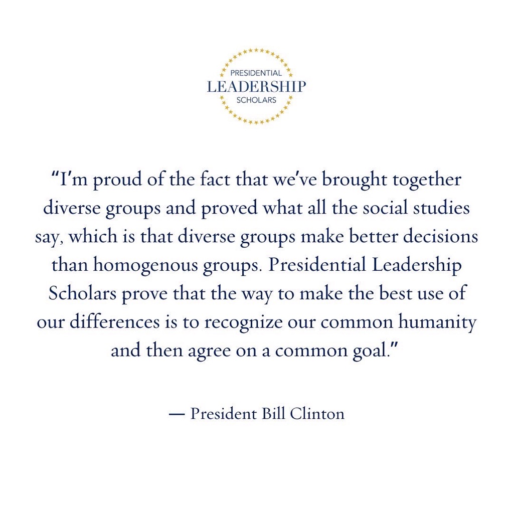 President @BillClinton joined the Presidential Leadership Scholars for a conversation at the 2023 #PLSAlumniReunion.