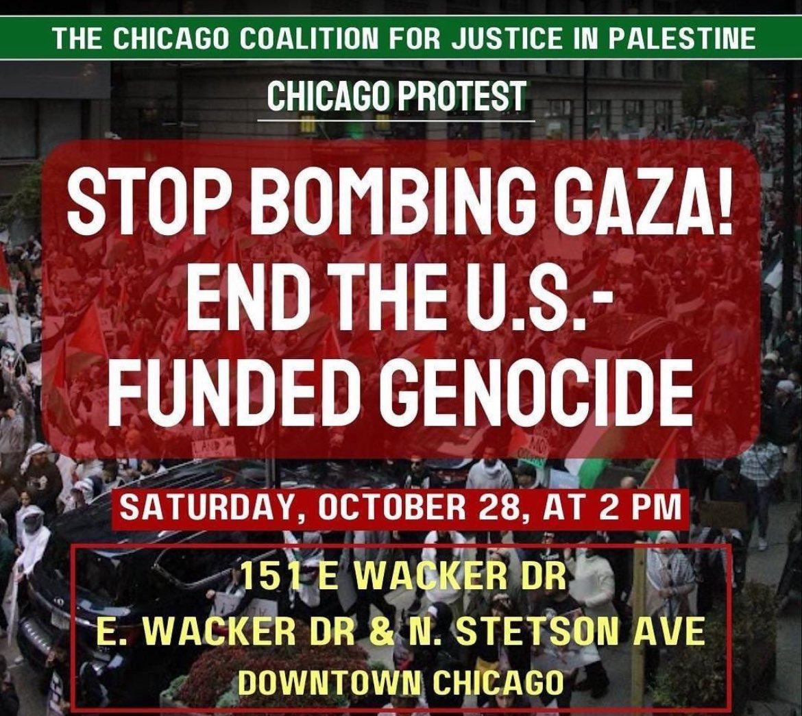 see you out there Chicago 🇵🇸