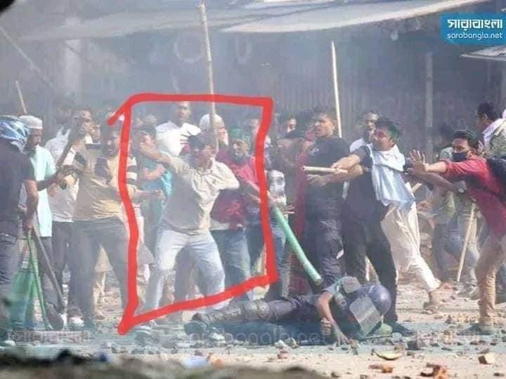 SNALAM85's tweet photo. Bangladesh National Party(BNP) has returned with its true face! Today In broad day light on the street they have killed brutally an innocent peace keeper in Bangladesh. How brutal and barbarous Party it is! Is it called democracy and humanity?! 
#AntonyBlinken 
#Donaldlu https://t.co/CjpO1SEHrl