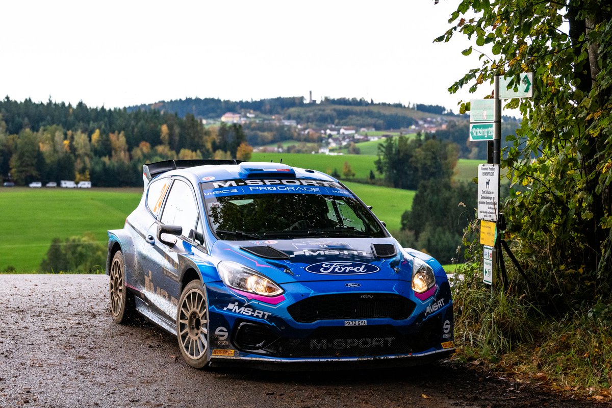 #WRC Quel plaisir de voir @AdrienFourmaux prendre la tête du peloton des Rally2 ! #WRCLive #MSPORTers #Ford #CER #CentralEuropeanRally