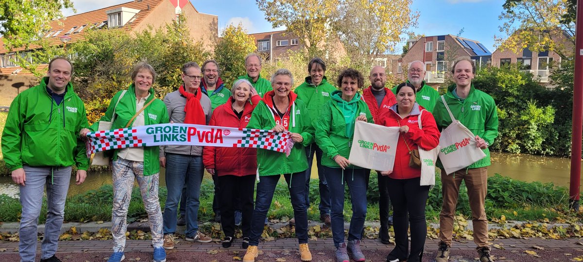 Vandaag waren we in #Fokkesteeg, samen met <a href="/PvdANieuwegein/">PvdA Nieuwegein</a> langs de huizen op weg naar #TK23 #SamenKanHet