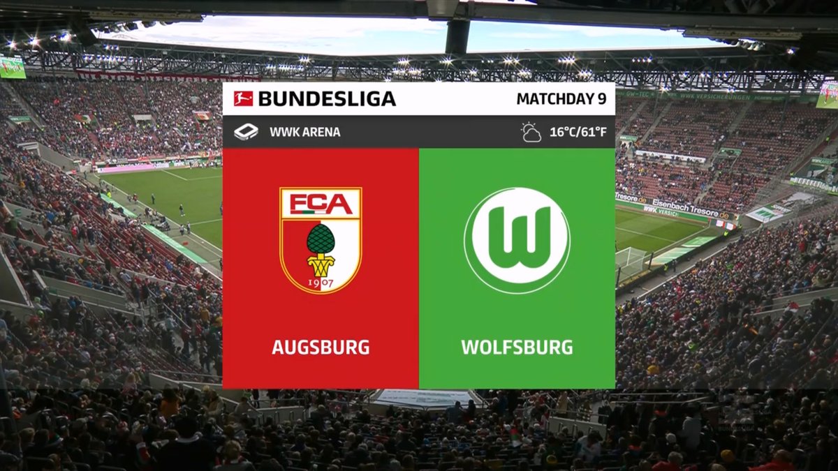 Full Match: Augsburg vs Wolfsburg