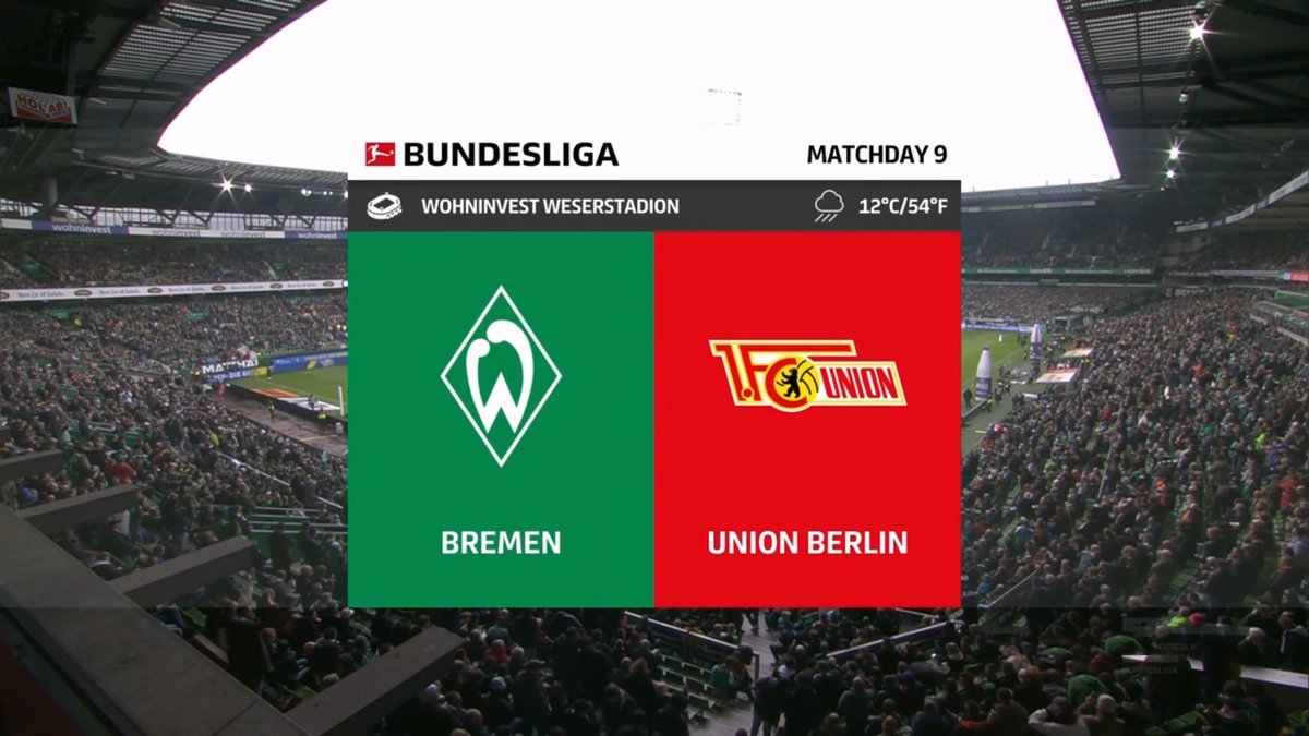 Full Match: Werder Bremen vs Union Berlin