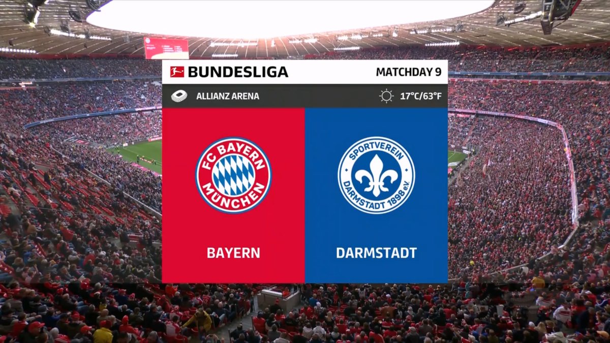 Bayern Munich vs Darmstadt 98 Full Match Replay