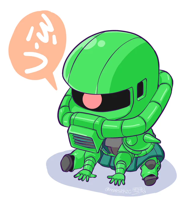フムン……違うなザクを描いている場合ではないな(;'▽`A`` 