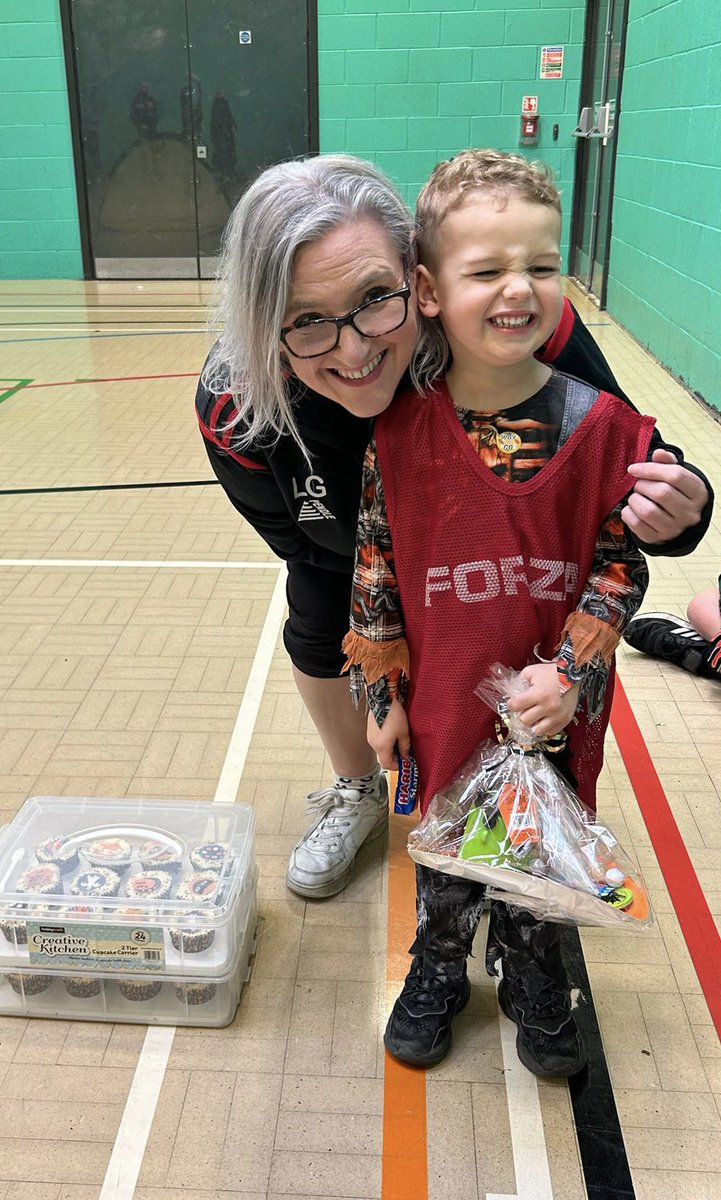 Teeny Tots &amp; #WeetabixWildcats this morning! 

🕷️🧟‍♂️👻🎃🍭♥️⚽️