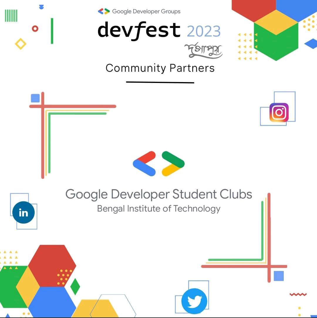 Collaborating with the community to turn visions into reality! A big thanks to <a href="/gdgdurgapur/">Google Developer Groups Durgapur</a> 🙏🏻
#gdsc #gdscbit #gdg #devfest