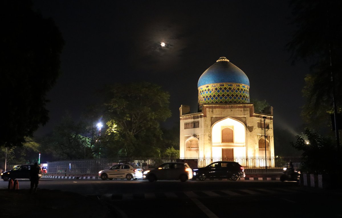 Sharad Purnima: Full moon illuminates Subj Bruz Tomb, Nizamuddin, New Delhi, on October 28, 2023#India #gettyimages #gettyreportage #natgeoyourshot #natgeo #natgeoindia #dailypost #dailylife #yourshot india #photography  #instagood #everydayindia #everydayasia #everydayeverywhere
