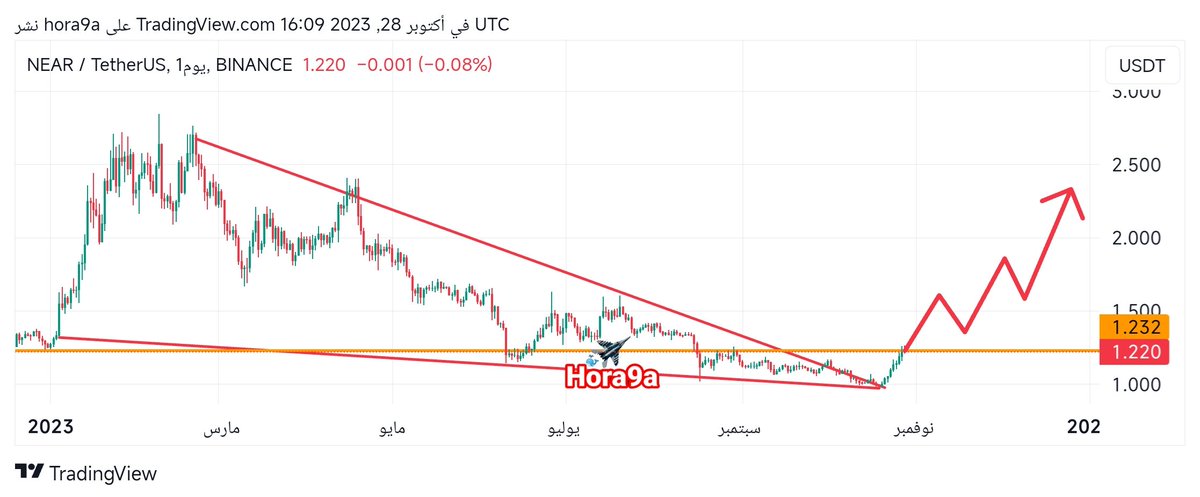 Hora9a's tweet image. تحليل عملة #NEAR