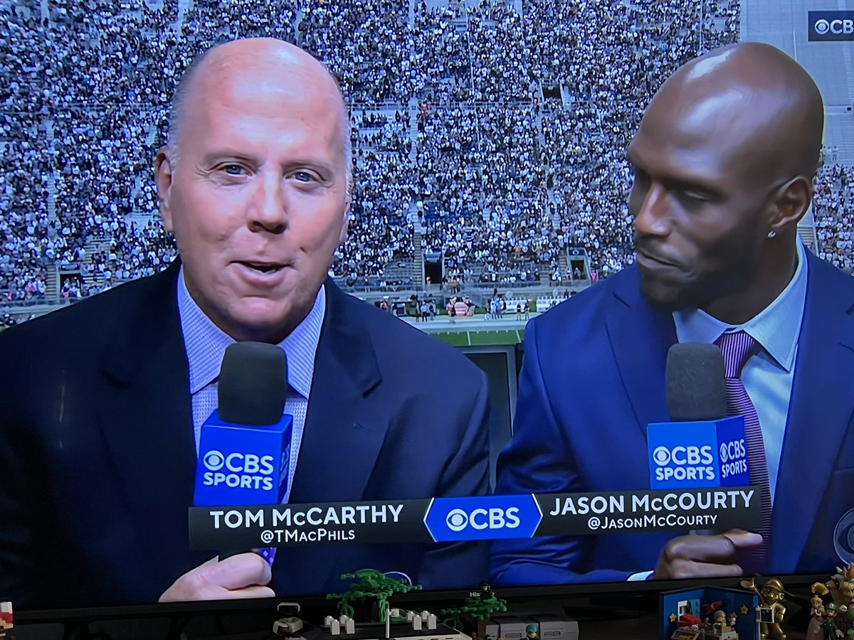 Turn on the Penn State game and it’s <a href="/TMacPhils/">Tom McCarthy</a> calling play-by-play!