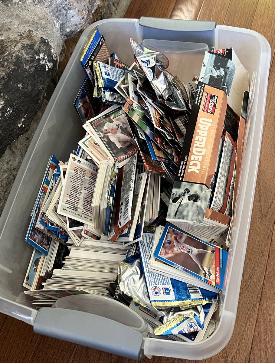 CardTrader5's tweet photo. $10 from local garage sale, wish me luck https://t.co/TyxYnO1Cbc