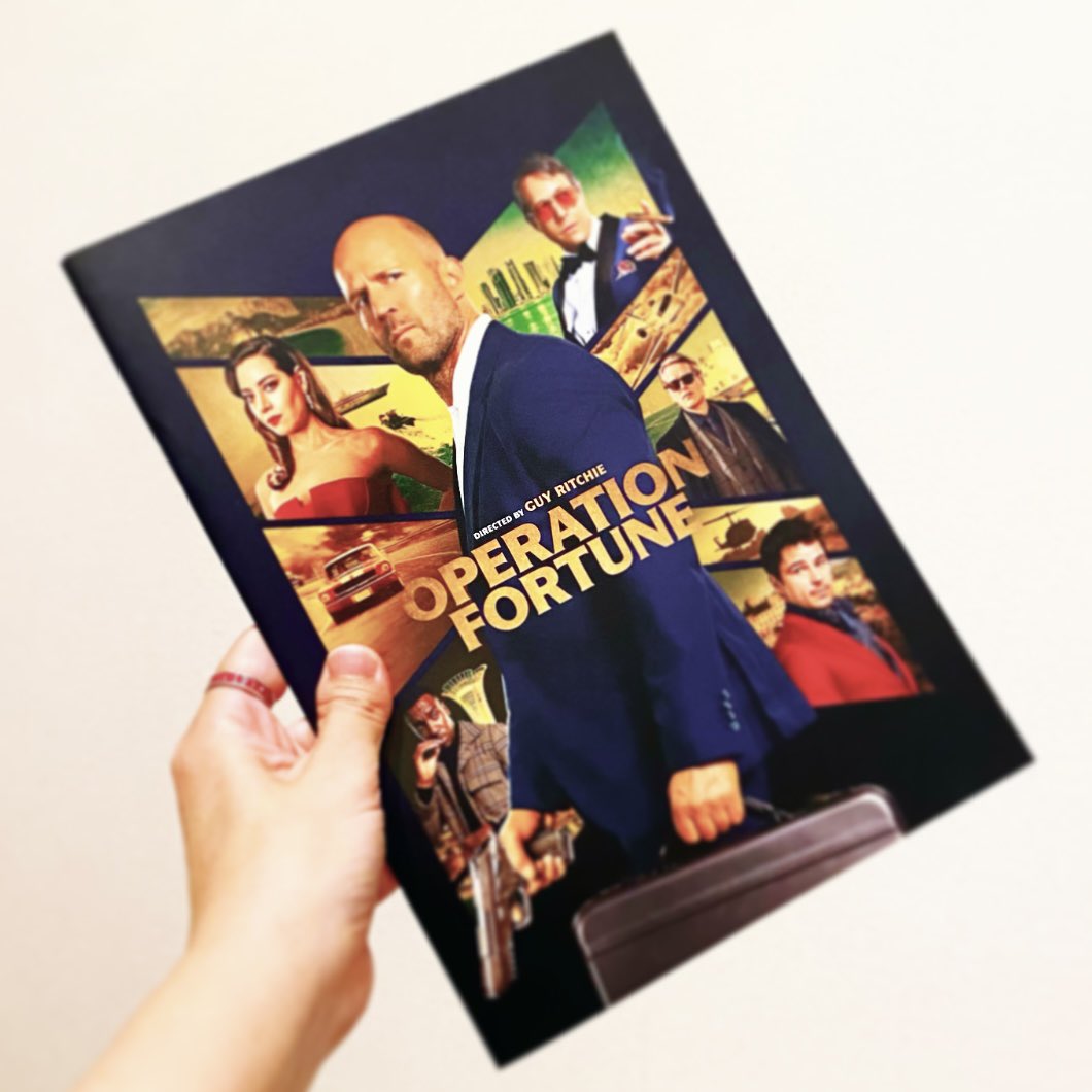 #OperationFortune
#GuyRitchie
#JasonStatham

公開を！心待ちにしていた！

Guy Ritchie × Jason Stathamの
ゴールデンコンビ♡

「Operation Fortune」を鑑賞☆

期待しすぎてしまったようです△

なんて云うか！
普通のスパイ映画だった(*_*)

普通に面白かったんですけどね！