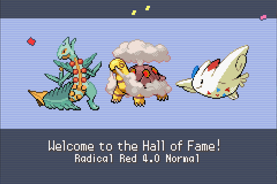 A few Hall of Fames for Pokémon Emerald Rogue. : r/PokemonHallOfFame