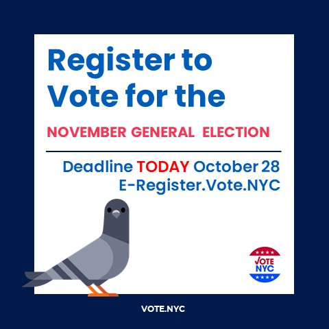 NYC Board of Elections (@BOENYC) on Twitter photo 2023-10-28 16:26:16