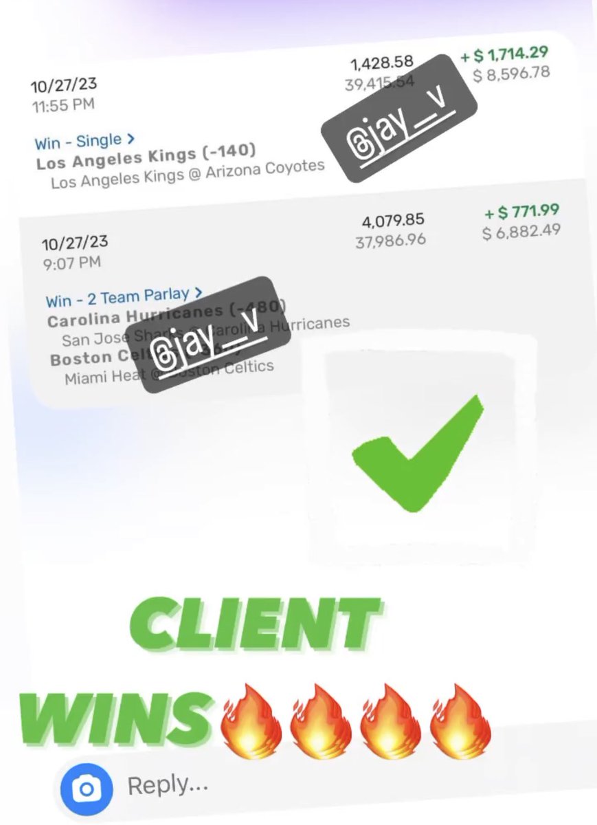 jayvpicks's tweet image. Clients are paid from last night💰✅