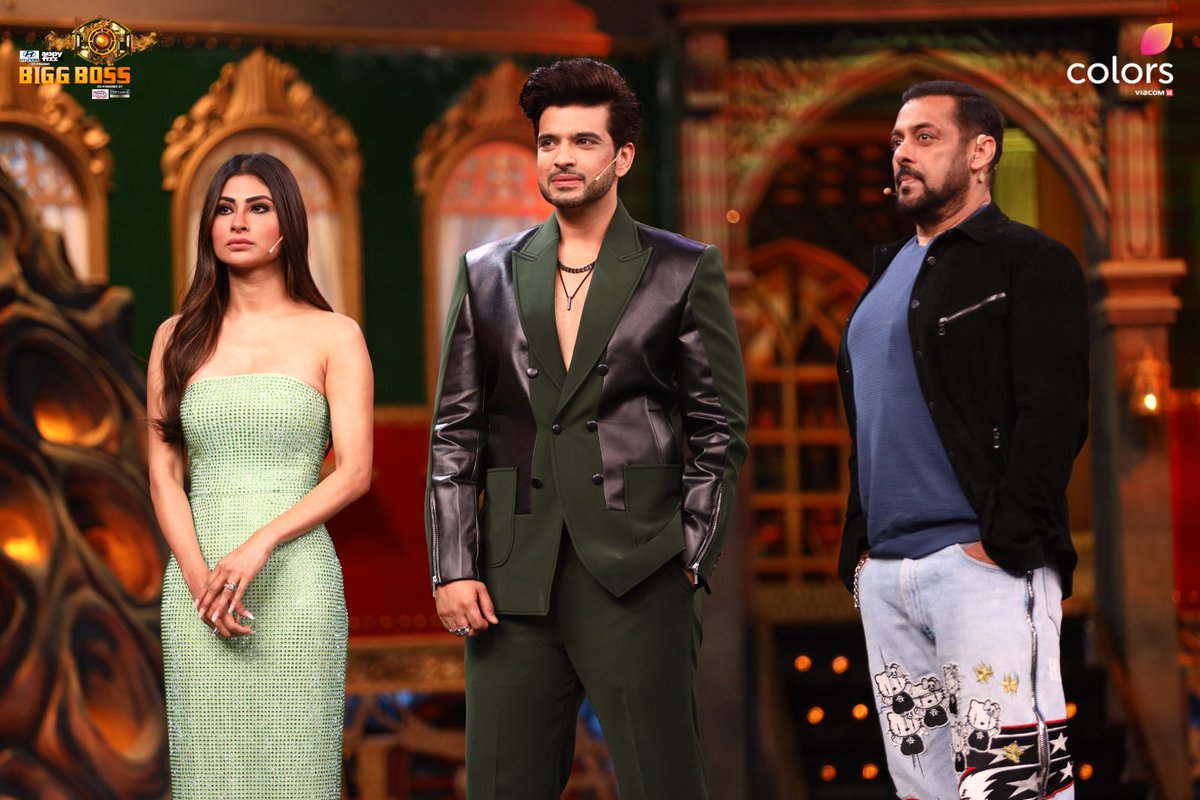 sanya_098sharma's tweet photo. He is looking so good on screen &amp; it feels so proud and happy to see him promoting his own show on this stage again🥺🧿
U hosted that segment so well @kuundrra🙌

#KaranKundrra #BB17 #TemptationIsland https://t.co/zzv3NNtHrZ