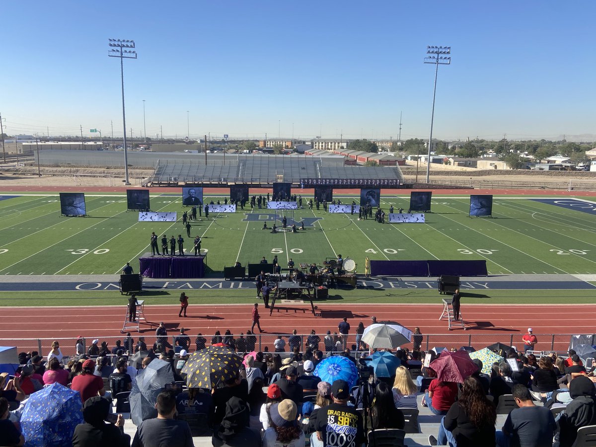 Proud of our ⁦<a href="/DelValleBand1/">Del Valle Band</a>⁩ in the ⁦<a href="/uiltexas/">Texas UIL</a>⁩ Area 1 Marching Band Competition!! Great showing!! ⁦<a href="/DVHSYISD/">Del Valle HighSchool</a>⁩ ⁦<a href="/cmlopez1/">Christopher M. Lopez</a>⁩ ⁦@aramirez_DVHS⁩ ⁦<a href="/R_Benavides2/">Ramon Benavides, Ph.D.</a>⁩ ⁦<a href="/YISDFineArts/">YsletaISD Fine Arts</a>⁩ ⁦<a href="/YsletaISD/">Ysleta ISD</a>⁩ #OFOD