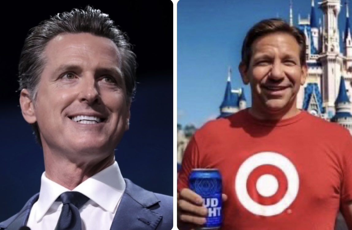 Gavin Newsom is a hero, Ron DeSantis is a zero! Would you agree? 🤚❤️