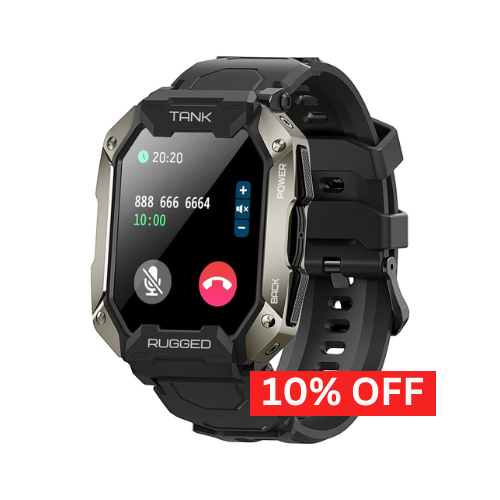 KOSPET Smart Watches for Men/Women - Bluetooth Dial/Answer Call 5ATM/IP69K Waterproof Fitness Watch for Android iOS iPhones with Heart Rate Blood Pressure 1.72/'' Tactical Military Sports Smartwatch.

check out link:
notunupdate.blogspot.com/2023/10/kospet…