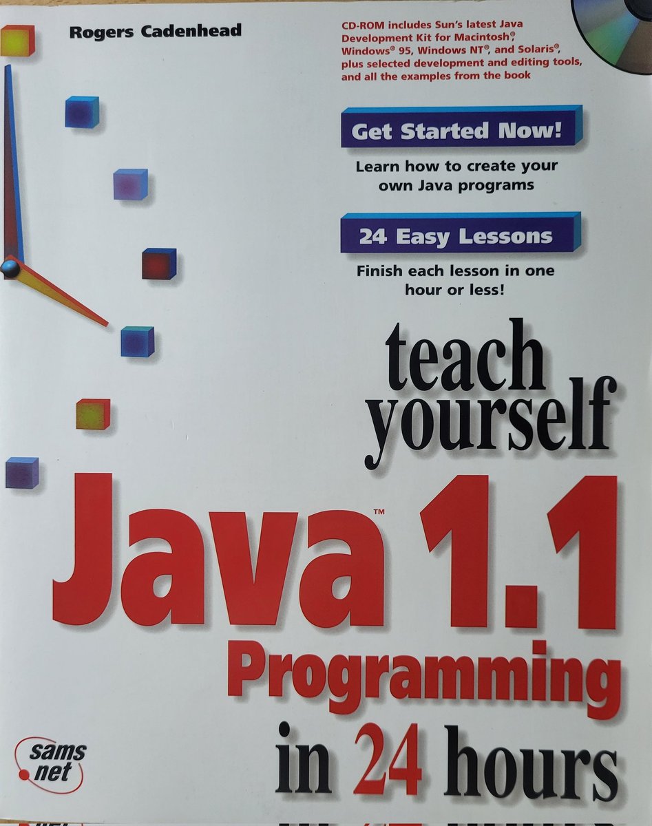 My first Java book
