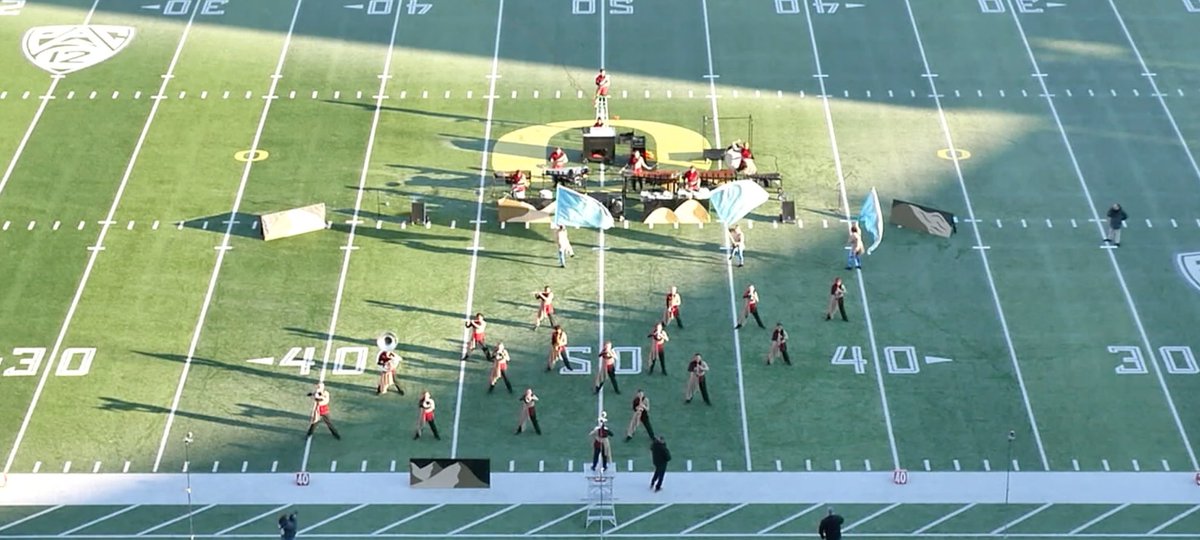 bsd_arts's tweet photo. @AlohaHighSchool Band and Color Guard performing at the 2023 NWAPA Marching Band Championships https://t.co/QJgTAcsFDV