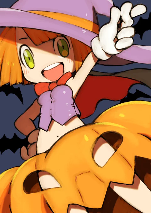 #ハロウィンイラスト
