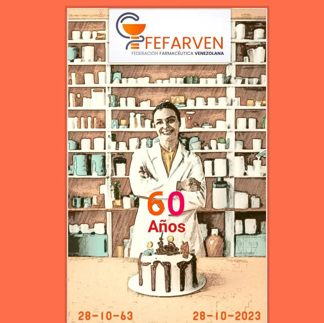 colfar_barinas's tweet photo. Hoy se cumple el 60 Aniversario de la fundación de la  Federación Farmacéutica Venezolana (FEFARVEN), una organización Gremial que ha llegado a ser  un referente de Excelencia, Compromiso y Solidaridad en el sector Farmacéutico Nacional. https://t.co/xPVKebxyWS