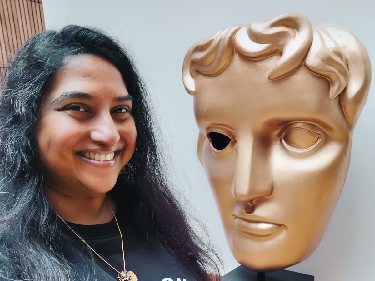 AshantiOmkar's tweet photo. 🔱🧿 An exciting @BAFTA #gurulive today with me helming 2 panels today. Thrilled for team #dreamingwhilstblack &amp; @MAFSUK who put #productionvalues &amp; #representationmatters at the heart of their work. 🎬📺 #filmcritic #tvcritic #cultureshaper #industryInfluencer #presenter https://t.co/YV5iG98cNa