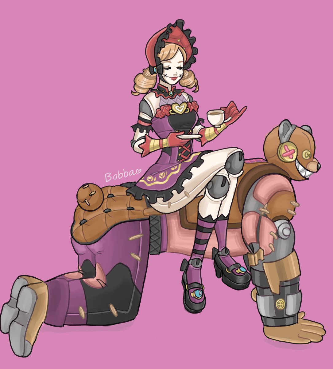 Tea time with Ashe &amp; Bob ☕
#ashe #Overwatch2 #OverwatchFanart #illustrationart