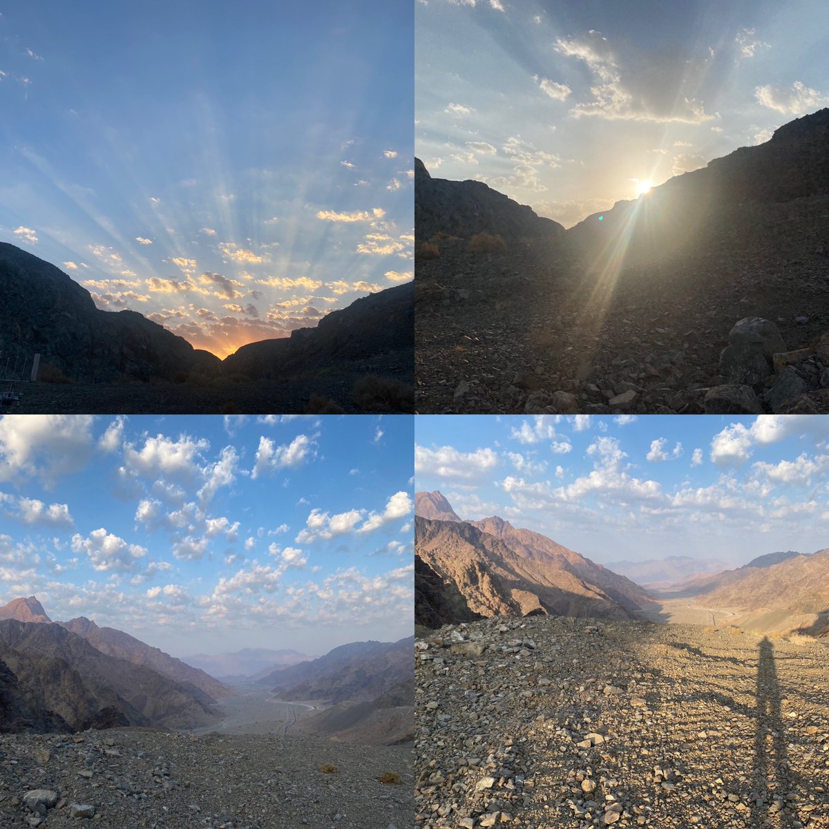 Caught a lovely sunrise this weekend at The Valley in NEOM. The difference five minutes makes to shade and light is amazing . Hope you are all having a nice weekend.