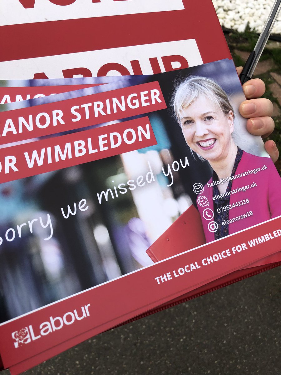 A lovely afternoon cycle down to #RaynesPark to talk to residents with the brilliant @eleanorSW19 

So much Labour support - & a huge amount of support for Ellie Stringer to be the next MP for #Wimbledon🌹 

#EleanorStringerforWimbledon