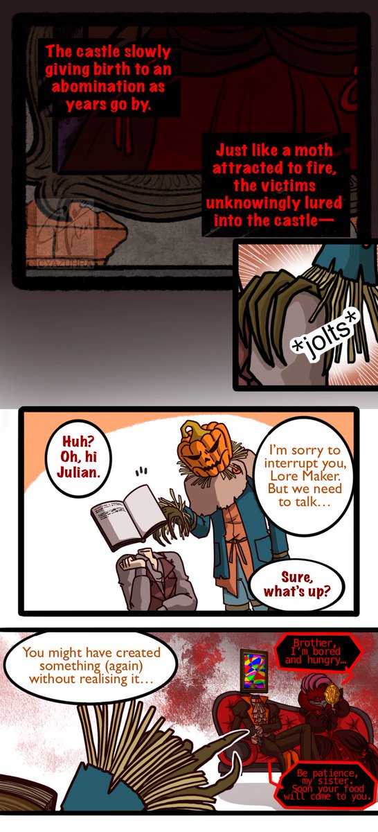 CyAzuhra's tweet photo. Editing one of the Lore Maker chapter as some of the texts were hard to read π΅βπ« Hopefully itβs better and easy to read now πβ¨
#HalloweenOCs #pumpkinhead #objecthead #LoreMaker https://t.co/fRtVODPxtw