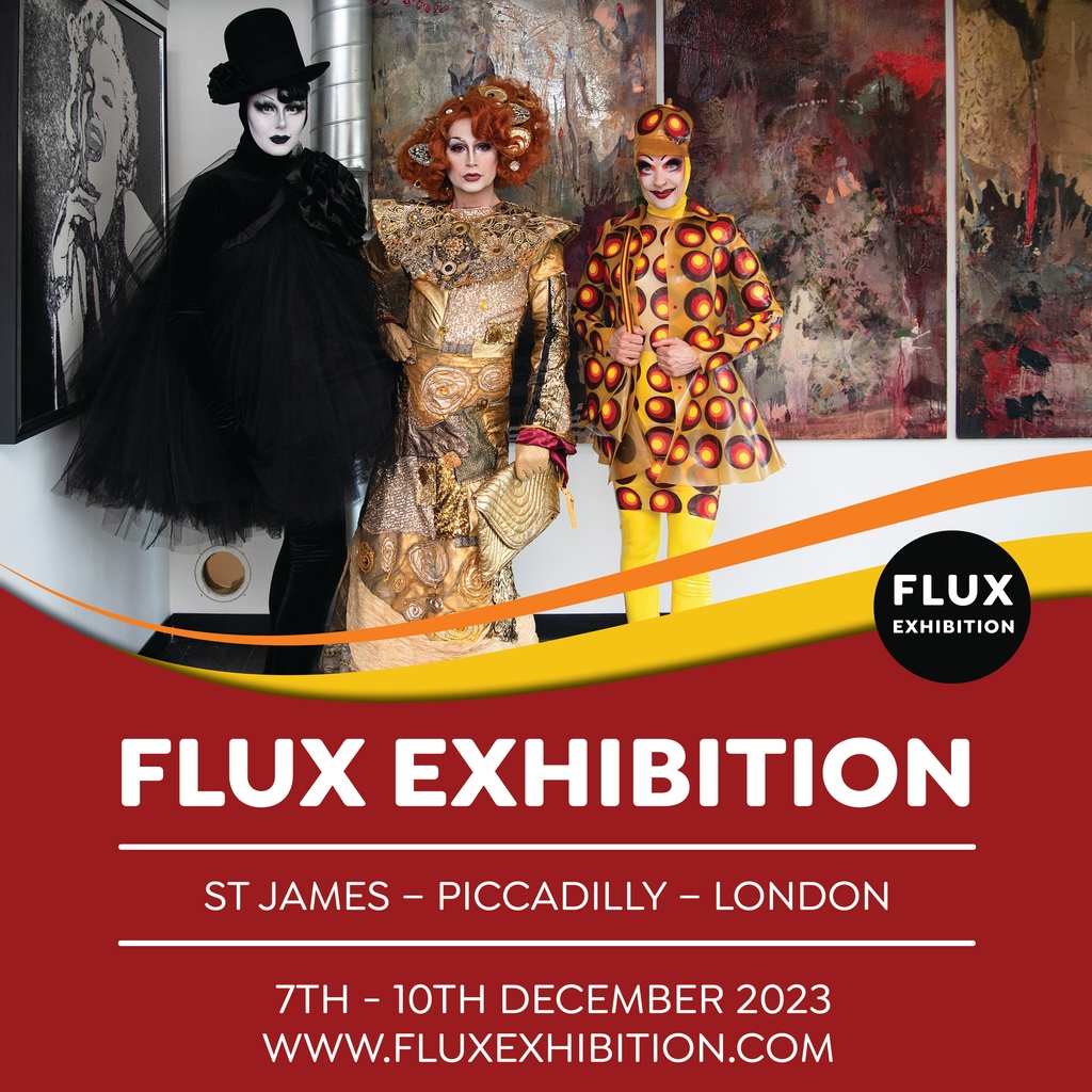 Join us for our 10th editon of #FLUXExhibition its goung to be incredible with 80 exceptionally tallented artists.