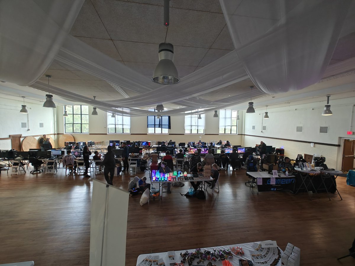 Day 2 of #KCGO94! Look at these gamers go!