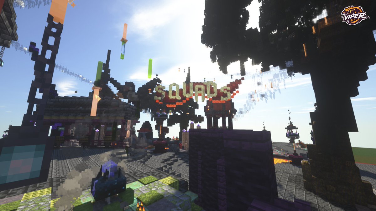 The release of Squads [1.20 HCF] is in 1 hour! Check out the forums post with Map 2 information below. 👻

Today, we'll be giving away:
🧛‍♂️ 3 High Roller Ranks
🧛‍♂️ 3 Netherite Ranks

Follow us, retweet, and like to enter. Good luck! 🎃