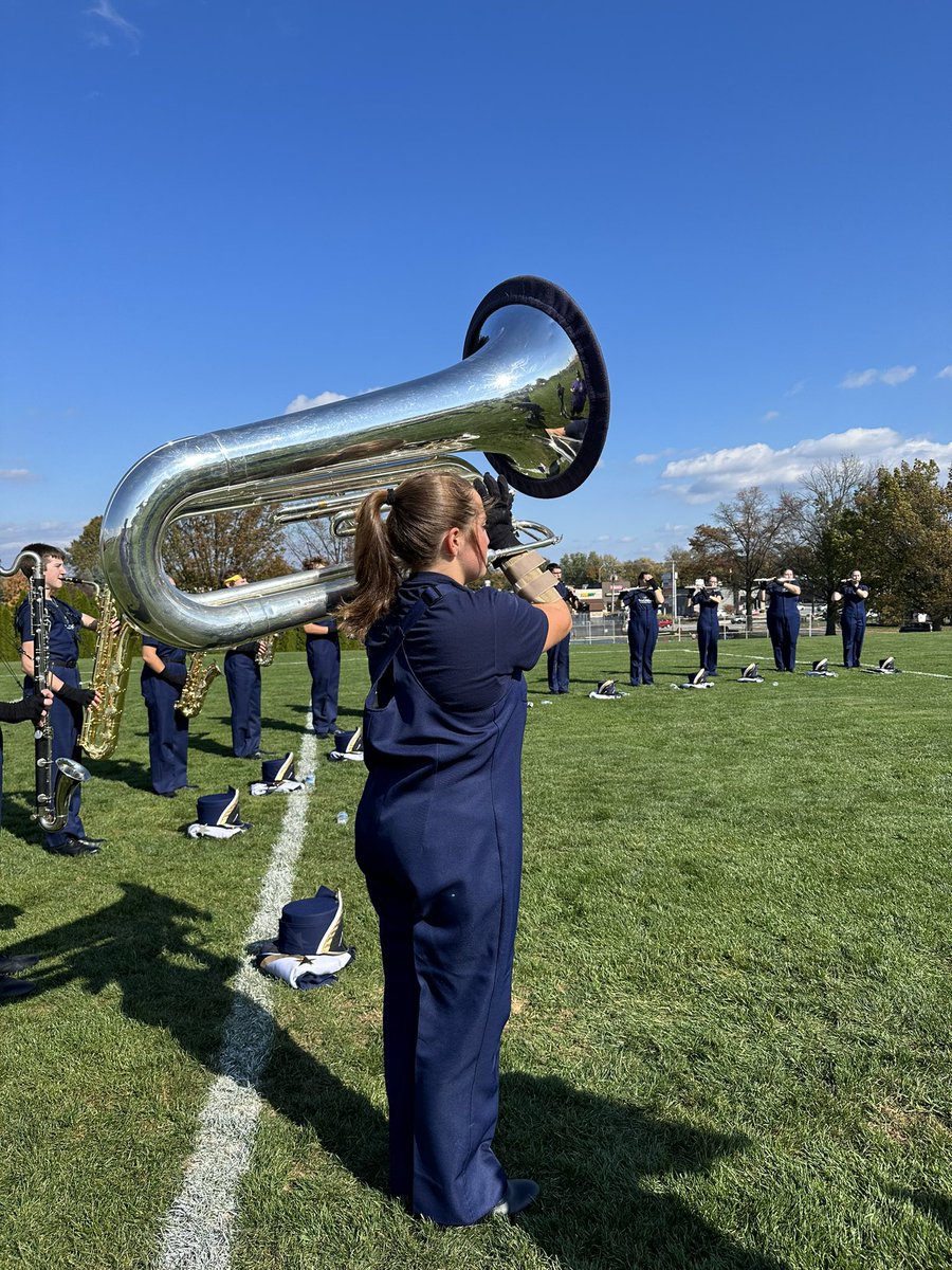Nothing stops these kids on USBands Regional competition day! Let’s goooooooo! <a href="/PMMarchingUnit/">Penn Manor Marching Unit</a>