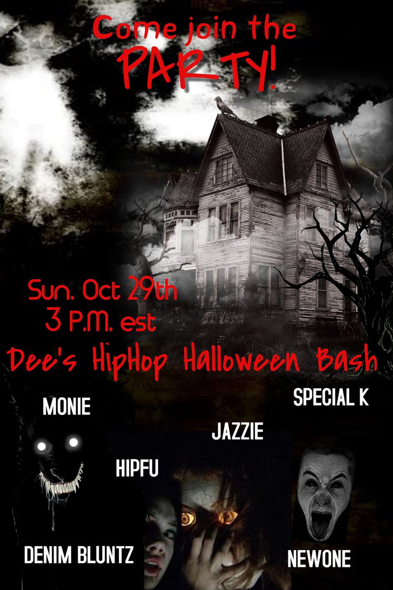 Tomorrow is gonna be lit at  <a href="/DeadlyDee3DX/">DeadlyDee</a> hip hop Halloween party I’ll be spinning so come party with us tomorrow 🔥😝