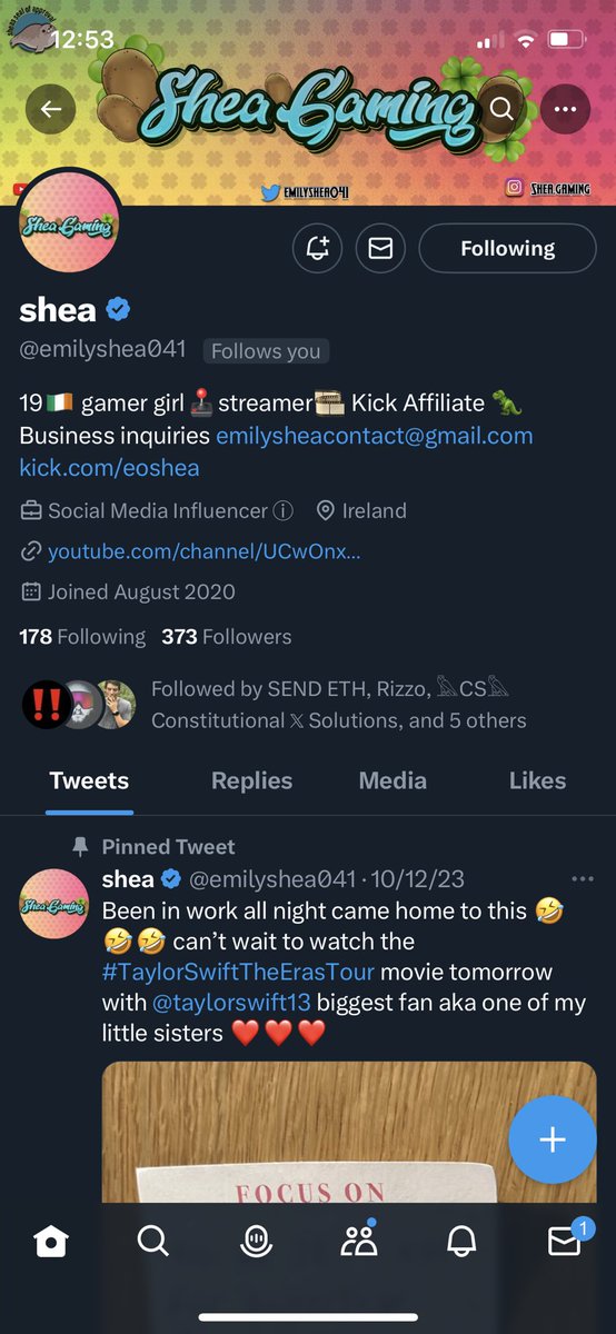 I was 373! Who else will be stuck with the #TapDance in their head #RentFree and join the @emilyshea041 follow hype train🥶 #Irish #GamerLife #DontBeOnHaterVibes